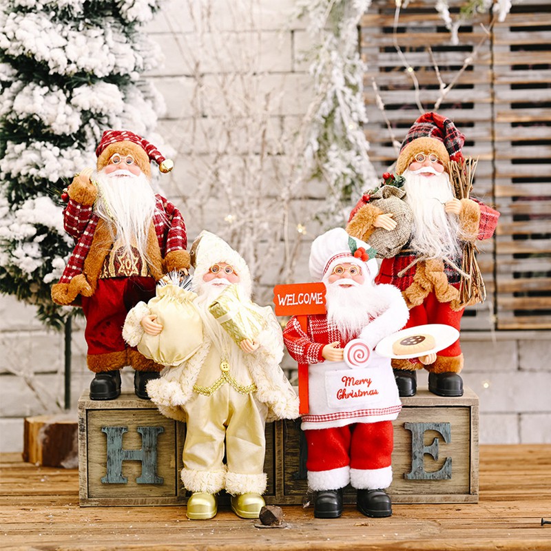 Santa Claus Christmas Ornament Merry Christmas Decorations Home Decor ...