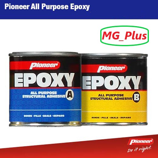 Pioneer Epoxy All Purpose Structural Adhesive A And B 1/8 Liter, 1/4 ...