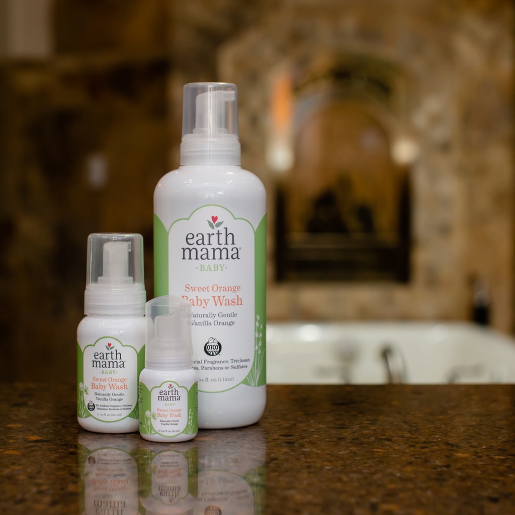 earth mama baby wash