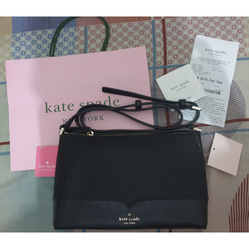 Kate Spade lola glitter small crossbody bag | Shopee Philippines