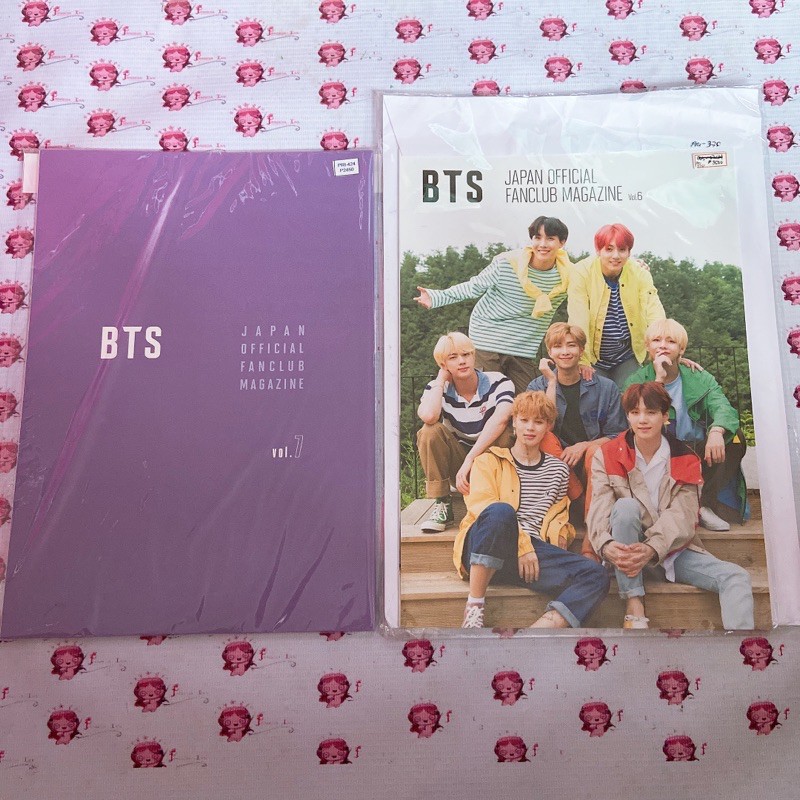 Bts Japan Official Fanclub Magazine Vol 6 7 Shopee Philippines