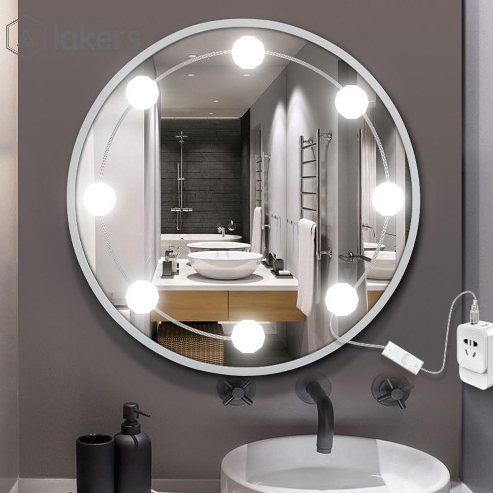 makeup mirror and lights