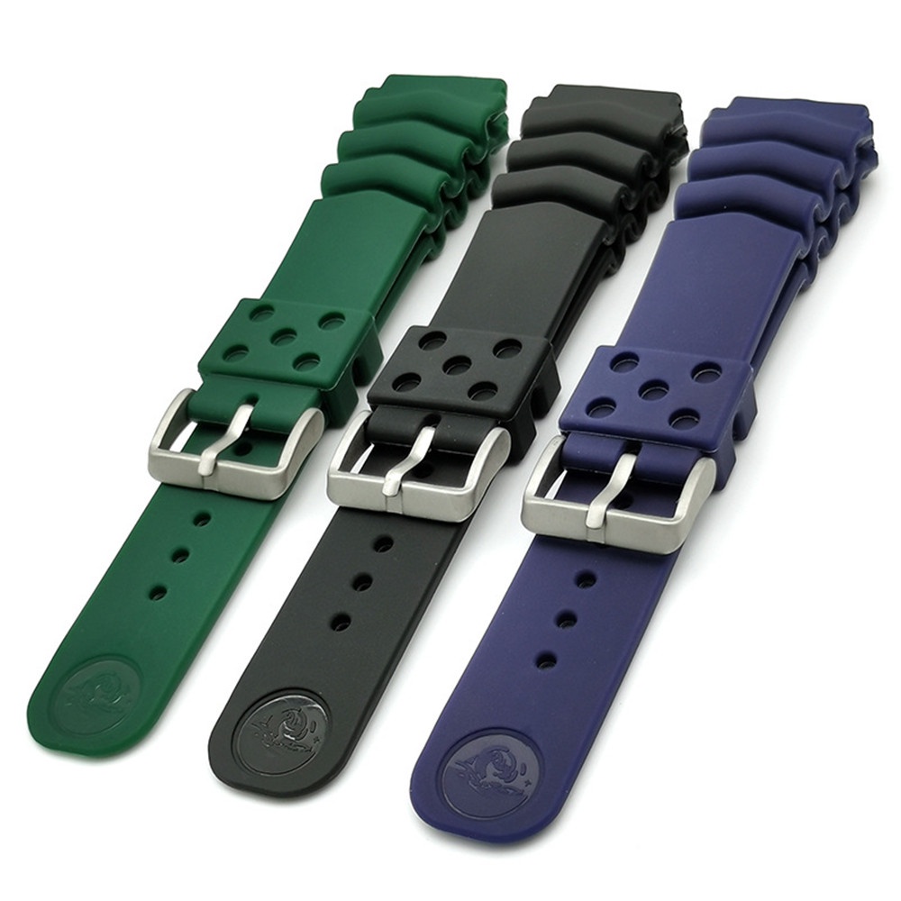 18mm 20mm 22mm Silicone Strap for Seiko Watch Band Men Women Sport  Waterproof Diving Rubber Wrist Bracelet Accessories With logo | Shopee  Philippines