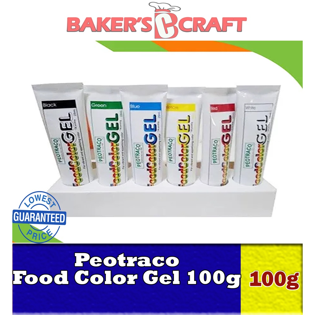 Peotraco Food Color Gel 100g and 25g Shopee Philippines