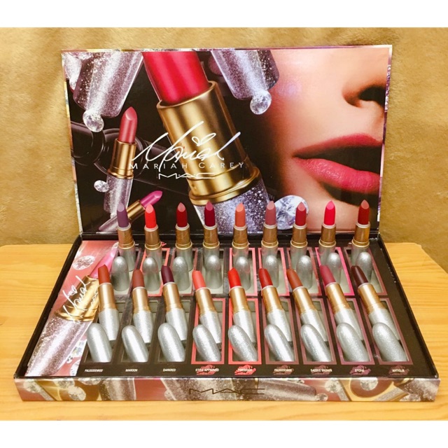 Mac Lipstick Mariah Carey 18pcs Shopee Philippines