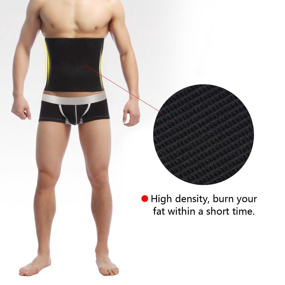 Men Slimming Belt Body Shaper Waist Beer Belly Abdomen Belt Compression Girdle #2