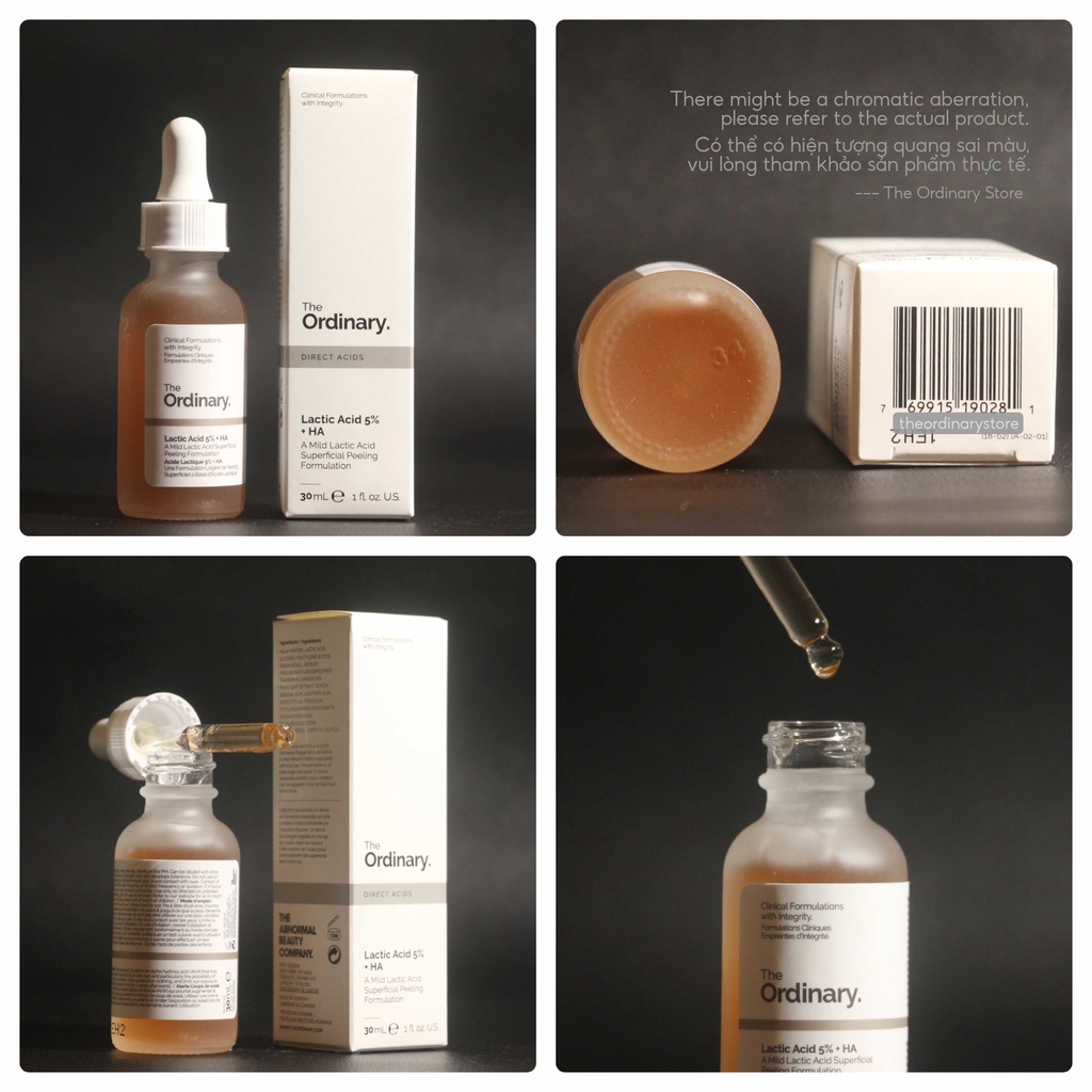 The Ordinary Blackhead Exfoliating Essence Lactic Acid 5 + HA 30ml