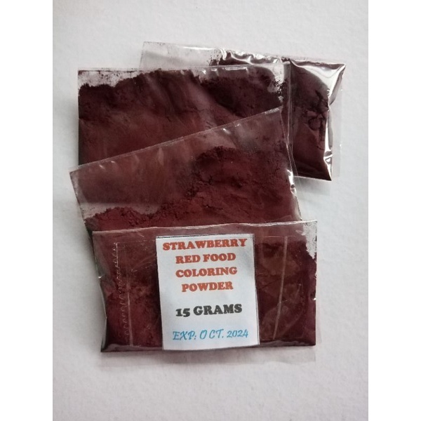 HYCO STRAWBERRY RED FOOD COLORING POWDER (15 GRAMS) Shopee Philippines