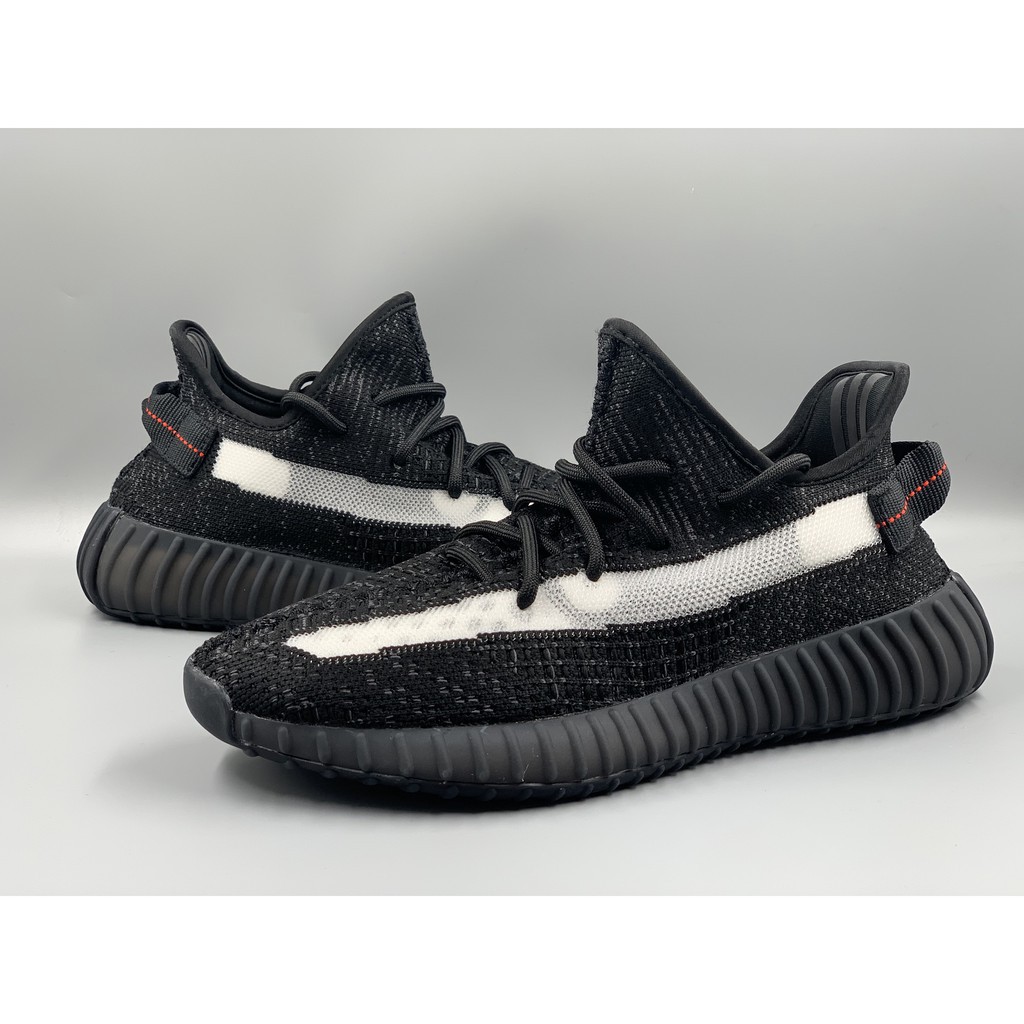 adidas Yeezy Boost 350 V2 BLACK WHITE authentic sneaker | Shopee Philippines