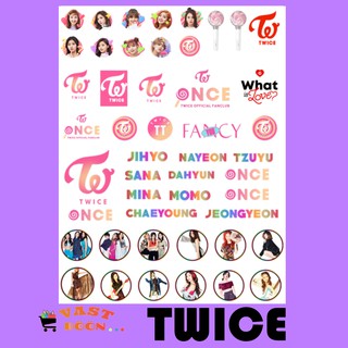 Customize Transparent Stickers Kpop Bts Bp Stray Kids Name Logo Print Shopee Philippines