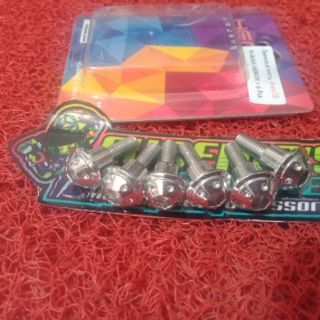 Crankcase gold bolts legit Heng for aerox and nmax cvt Crankcase gold bolts legit Heng for aerox and nmax cvt