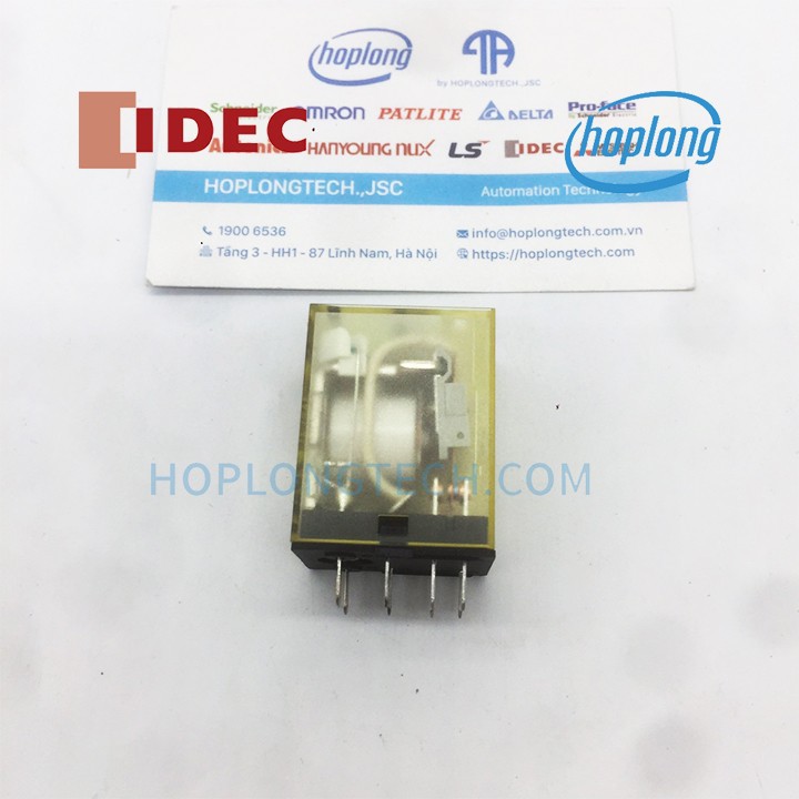 Rn2S-Nl-A24 IDEC 8-pin Flat-pin IDEC relay 24VAC (NEW replaces RM2S