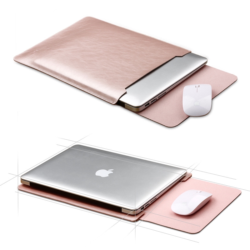 MacBook Air/Pro Sleeve Bag Apple 2020 Laptop Leather Pouch Shopee