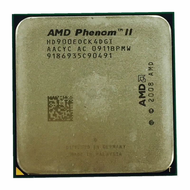 AMD Phenom II Cooler Heatsink Fan for X4 CPU 910-925-945-900e-905e-910e < 95W 