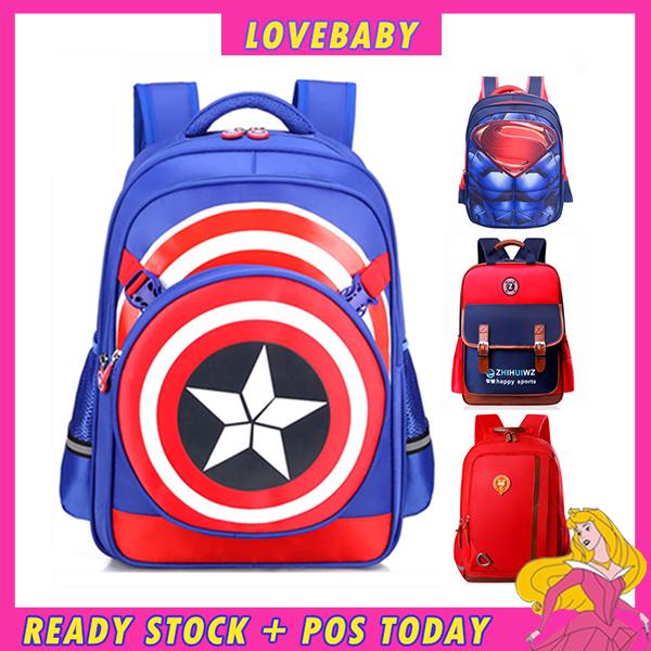 boy captain america backpack