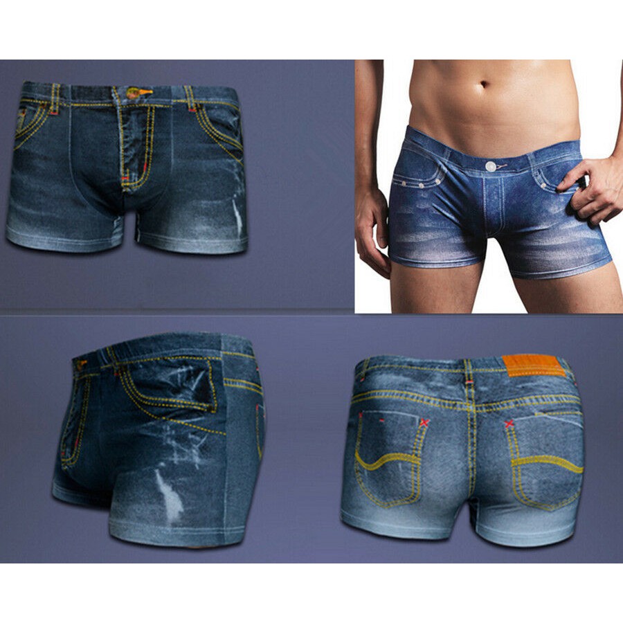 jeans boxer shorts