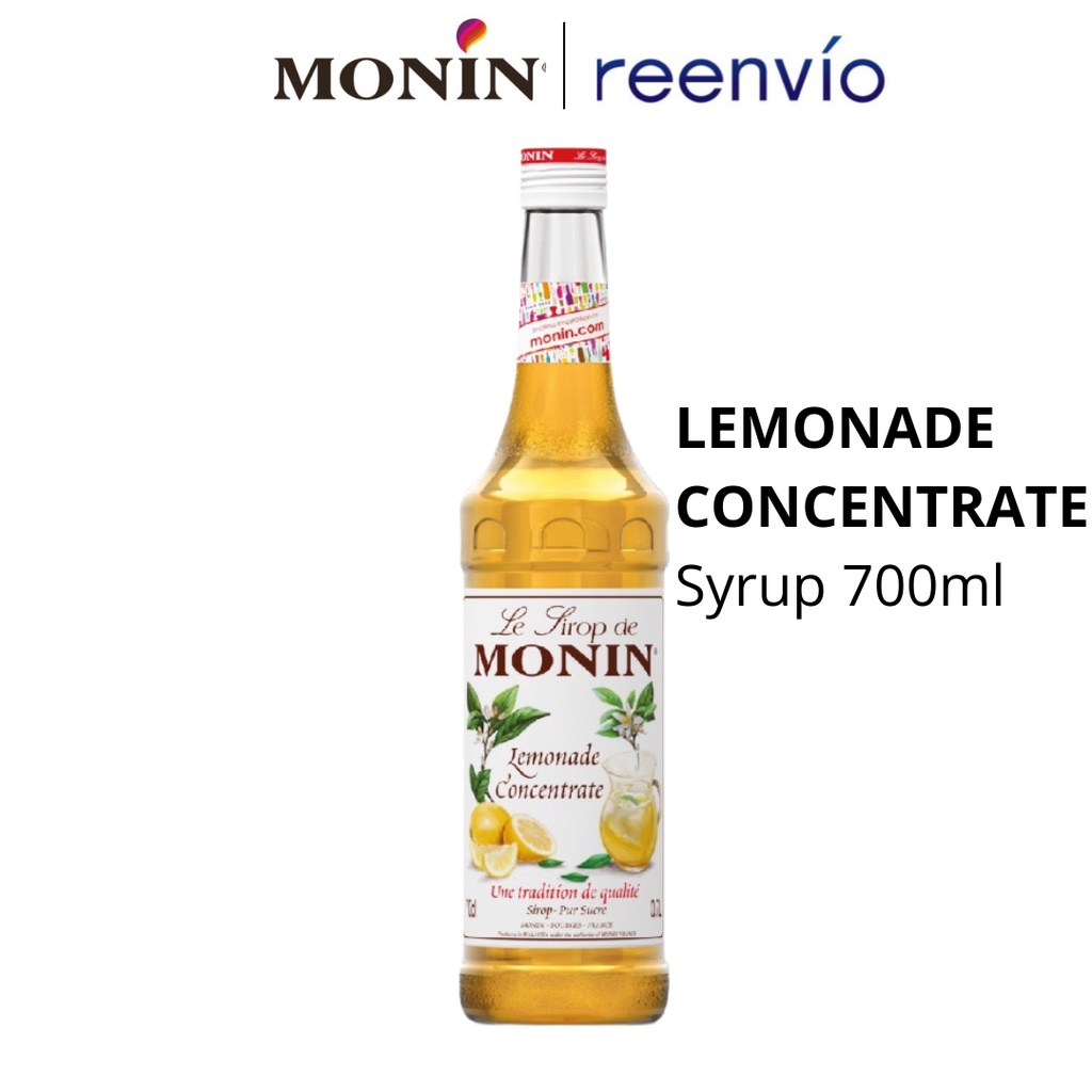 Monin Lemonade Concentrate Syrup 700ml Shopee Philippines