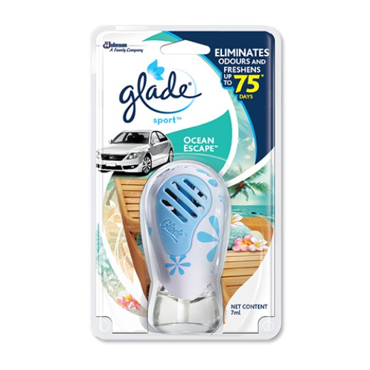Glade Car Sport Primary Ocean Escape 7ml Shopee Philippines