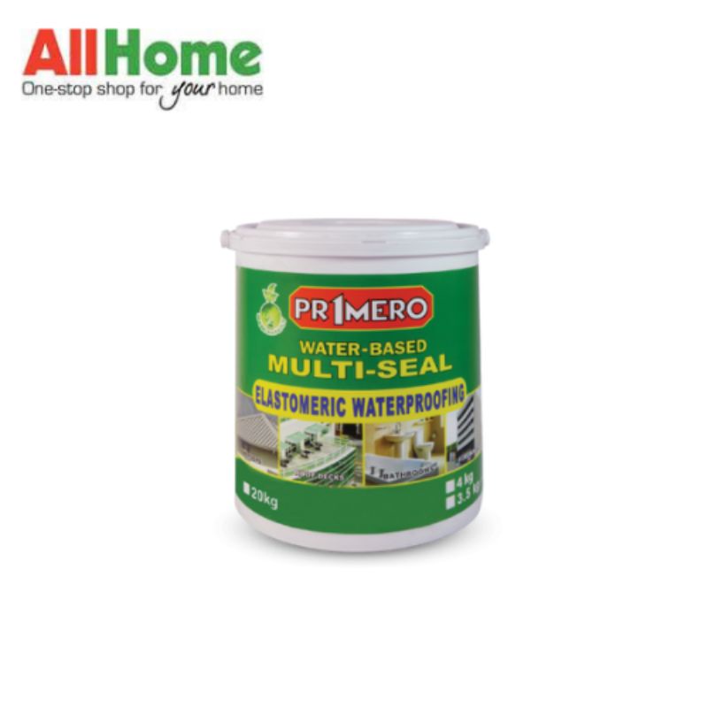 PRIMERO MULTISEAL ELASTOMERIC WATERPROOFING PAINT 4KG BRONCO BROWN