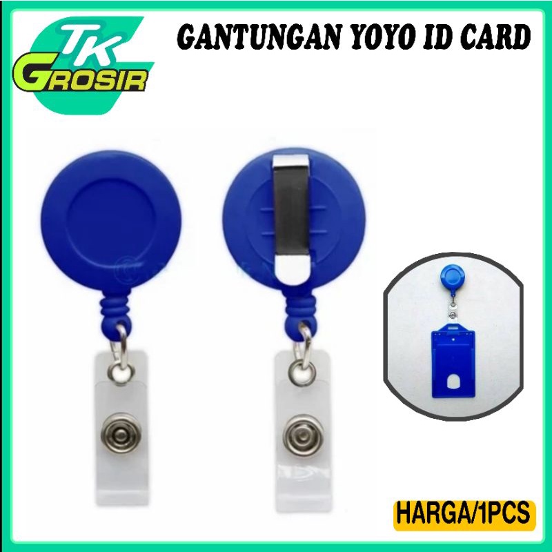 Yoyo Color id card / Hanger yoyo id card / id card name tag | Shopee ...