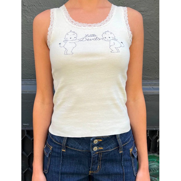 Brandy Melville Ronnie Little DevilsTank Shopee Philippines