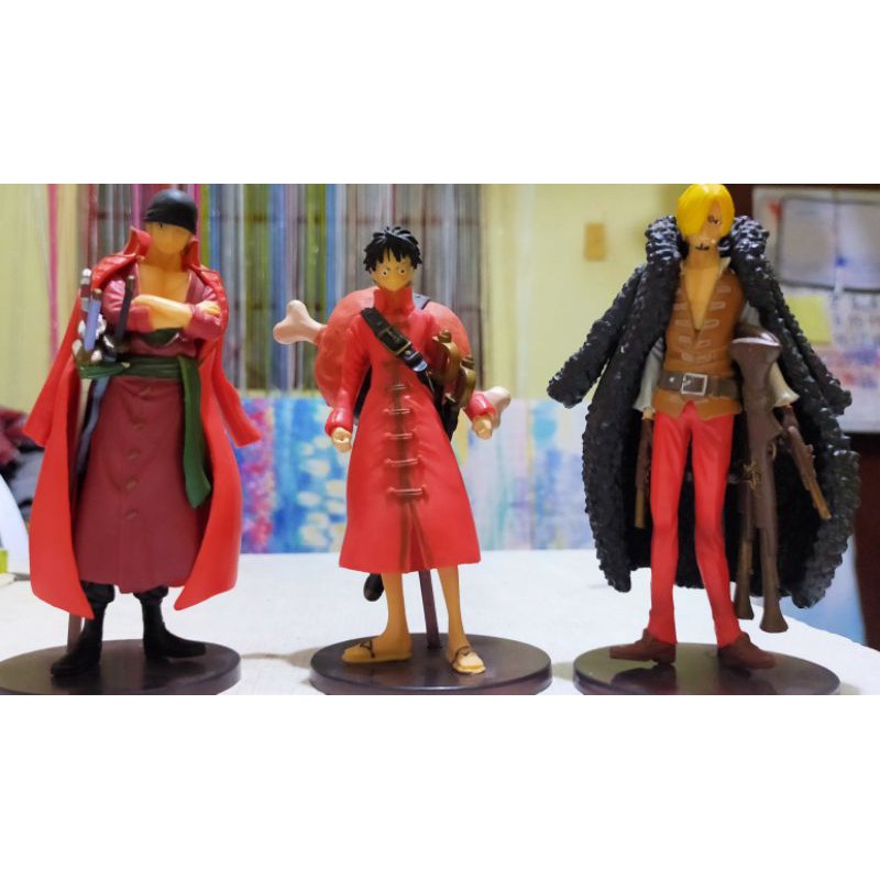 Styling One Piece Film Z Set Monkey D Luffy Roronoa Zoro Vinsmoke Sanji Shopee Philippines