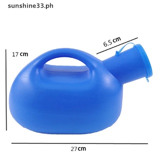 sunshine   2000ml Portable Urinal Pee Bottle with Pipe Hospital Male Potty Outdoor Camping   PH #8