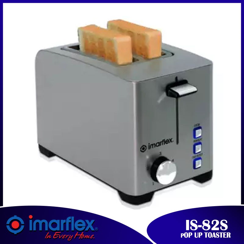 Imarflex IS82S Pop Up Bread Toaster Shopee Philippines