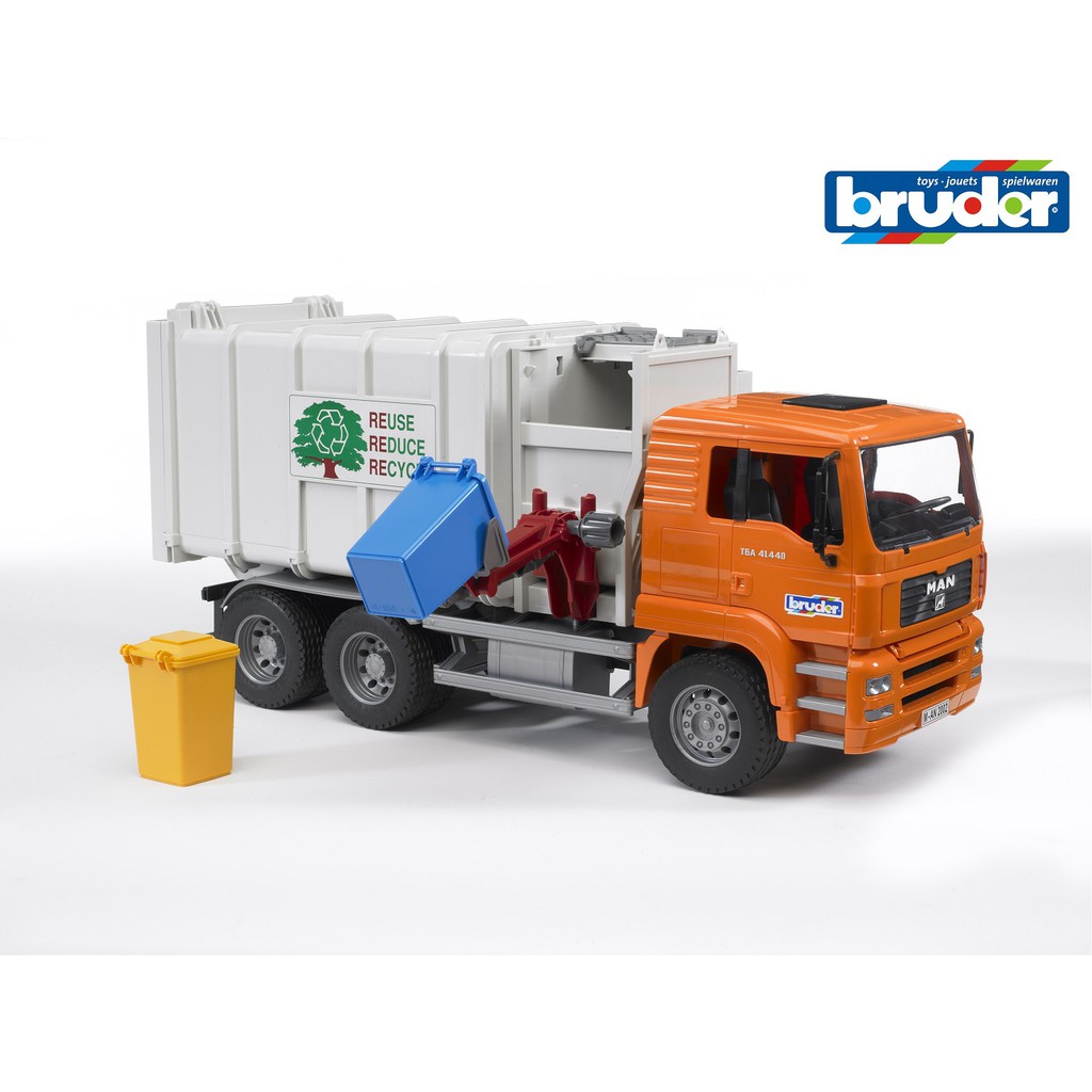 Toy Garbage Truck Wm Mack Side Loader | Wow Blog