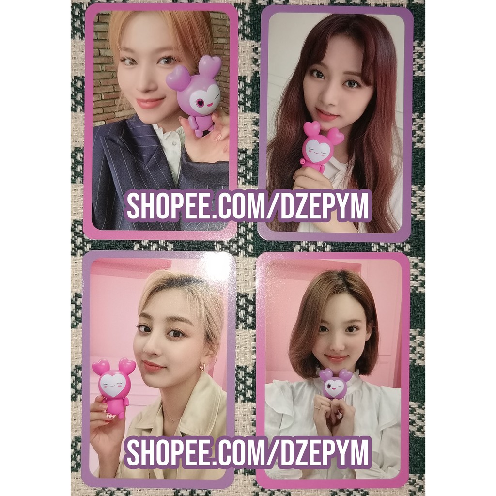 On Hand Twice Twice Lovely Plastic Model Photocards Shopee Philippines
