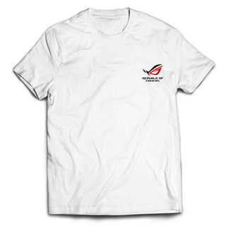 ROG Republic Of Gamers ASUS Games T-Shirt Logo T Shirt Baju ROG-0010 #2