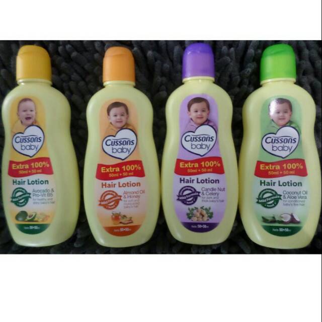 cussons baby hair lotion