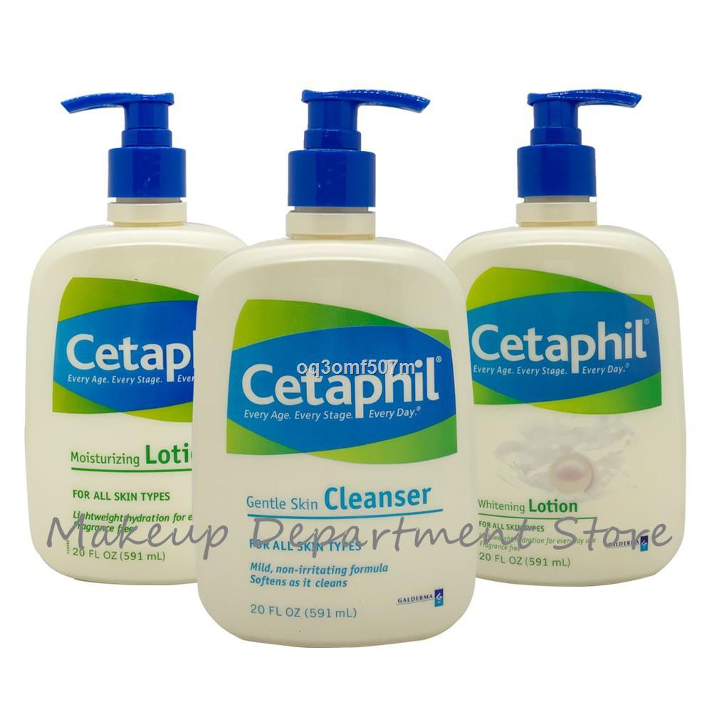 Cetaphil Gentle Skin Cleanser Or Moisturizing Lotion Whitening ...