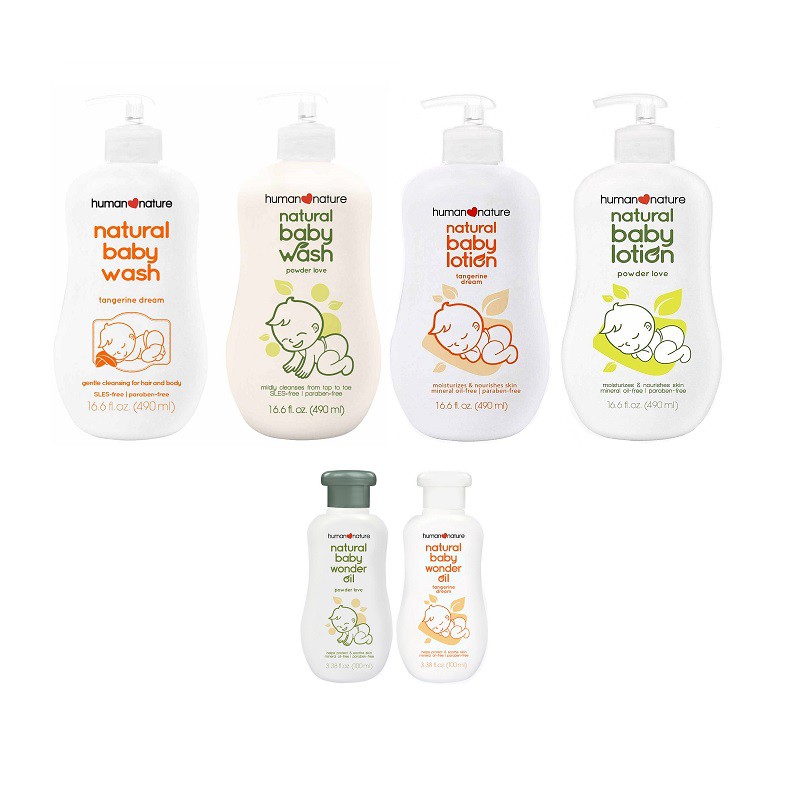 human nature baby lotion