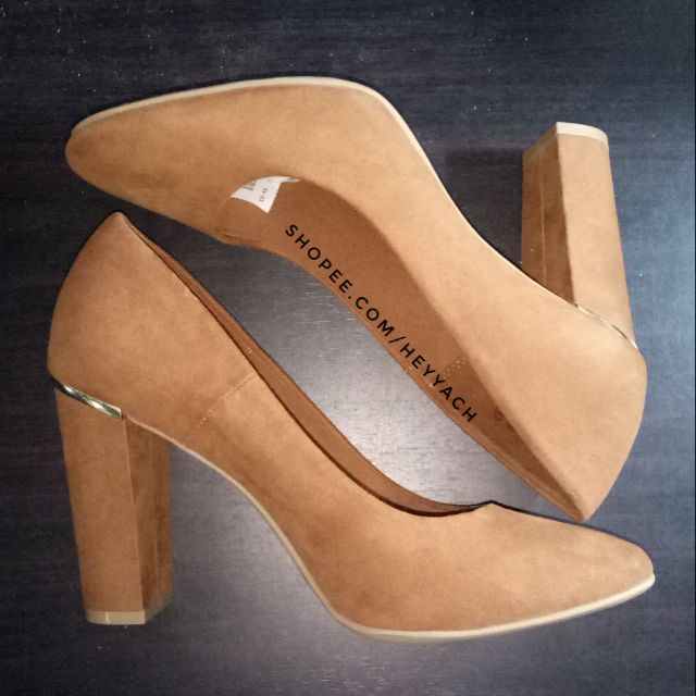 payless chunky heels