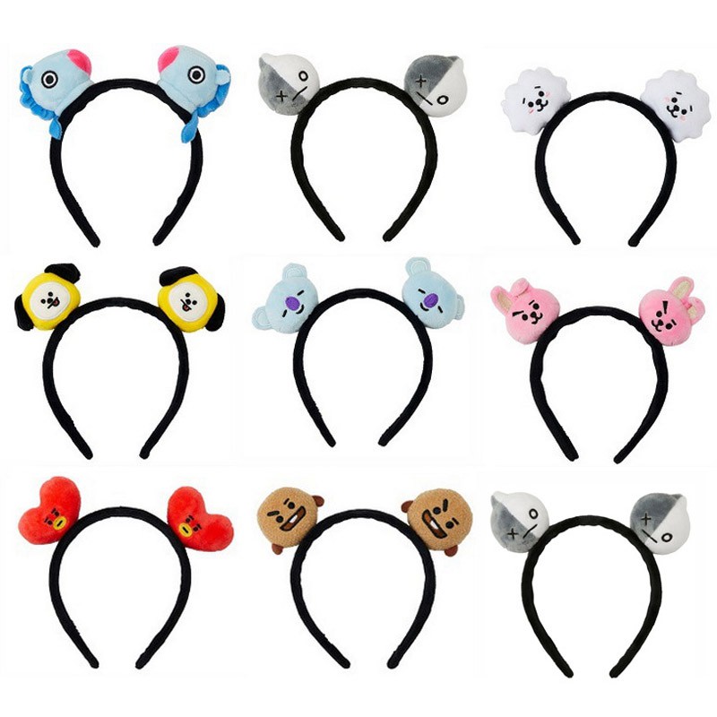 Kpop BTS BT21 Headband Hair Band  Shopee Philippines