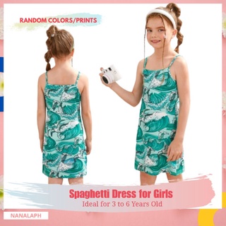 Spaghetti House Dress for Girls [Ideal for 3 to 6 Years Old] - Menchie #1