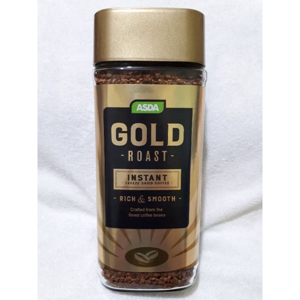 Asda Gold Roast Instant Coffee (200g) Shopee Philippines