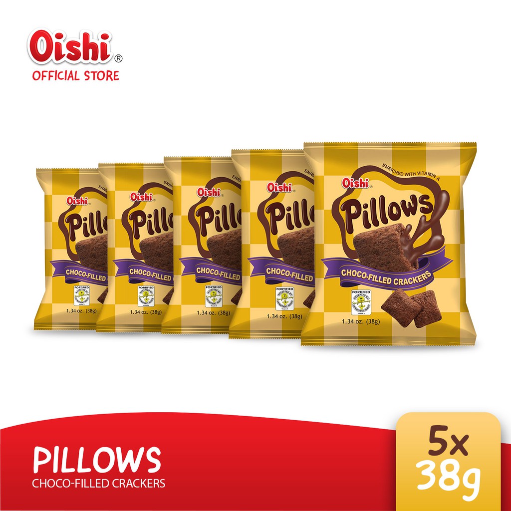 Pillows Chocolate 38g x 5 Shopee Philippines