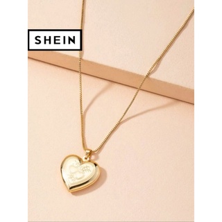 Shein Heart Charm Necklace