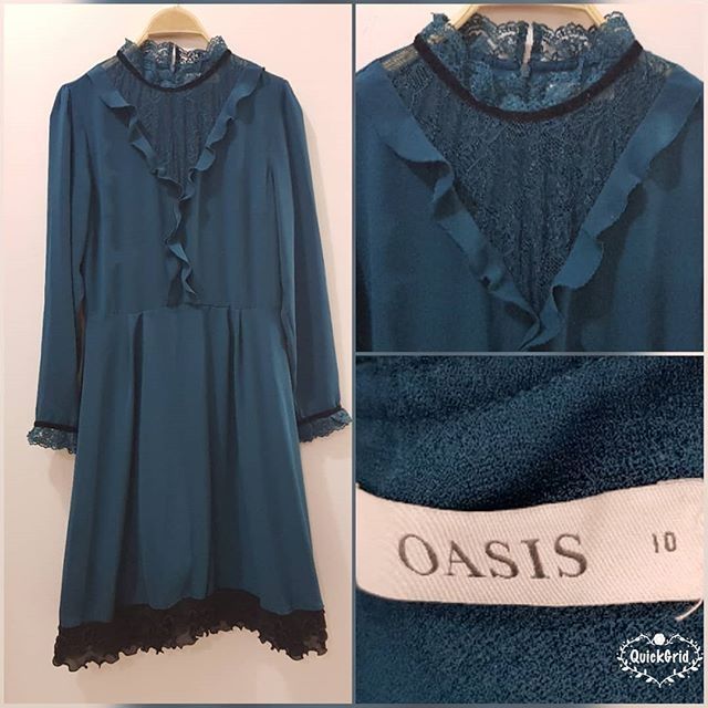 Oasis Ladies long sleeve dress size 