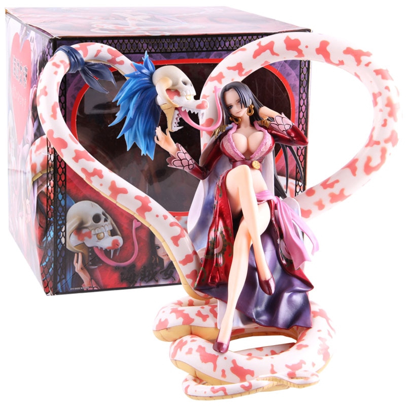 Anime One Piece Figure One Piece Boa Hancock Action Figure Pvc Collectible Model Toy Shopee Philippines