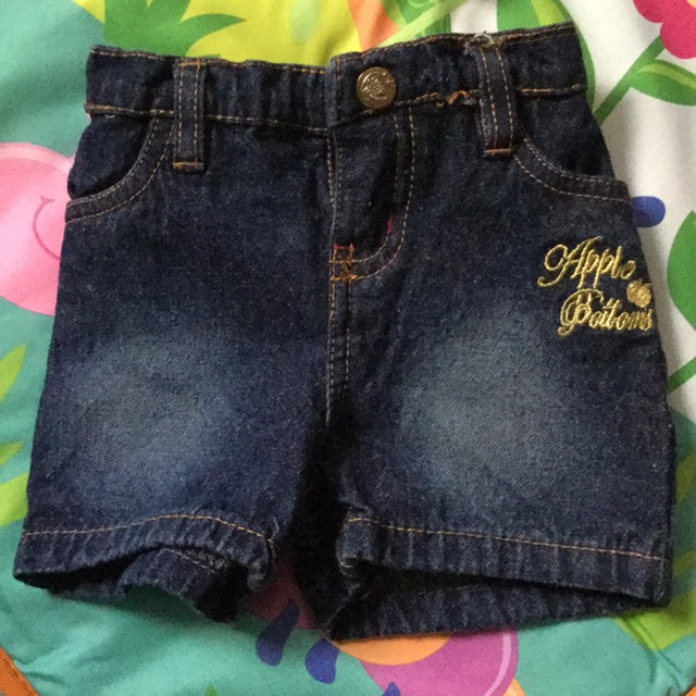 infant jean shorts
