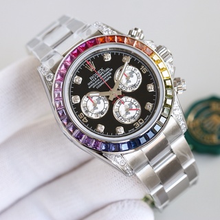 Rolex Rainbow Daytona series is equipped with 7750 mechanical movement. #6