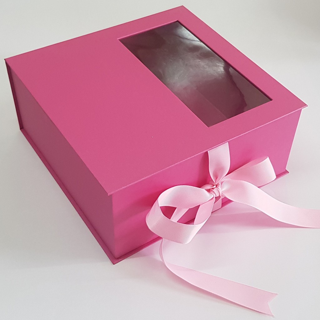 Gift Box 9x9x4 (Flip type with ribbon Hard Box) Shopee Philippines