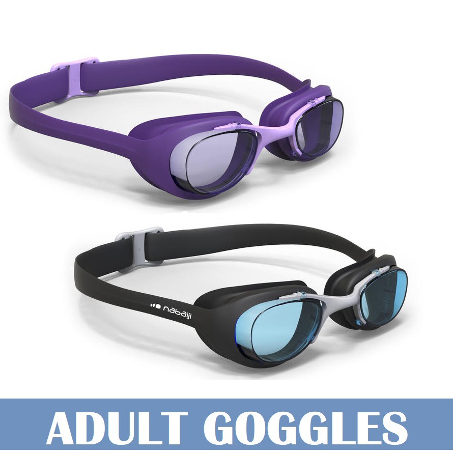 numbered swimming goggles