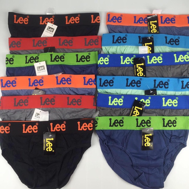 Lee brief for 12pcs cod Shopee Philippines