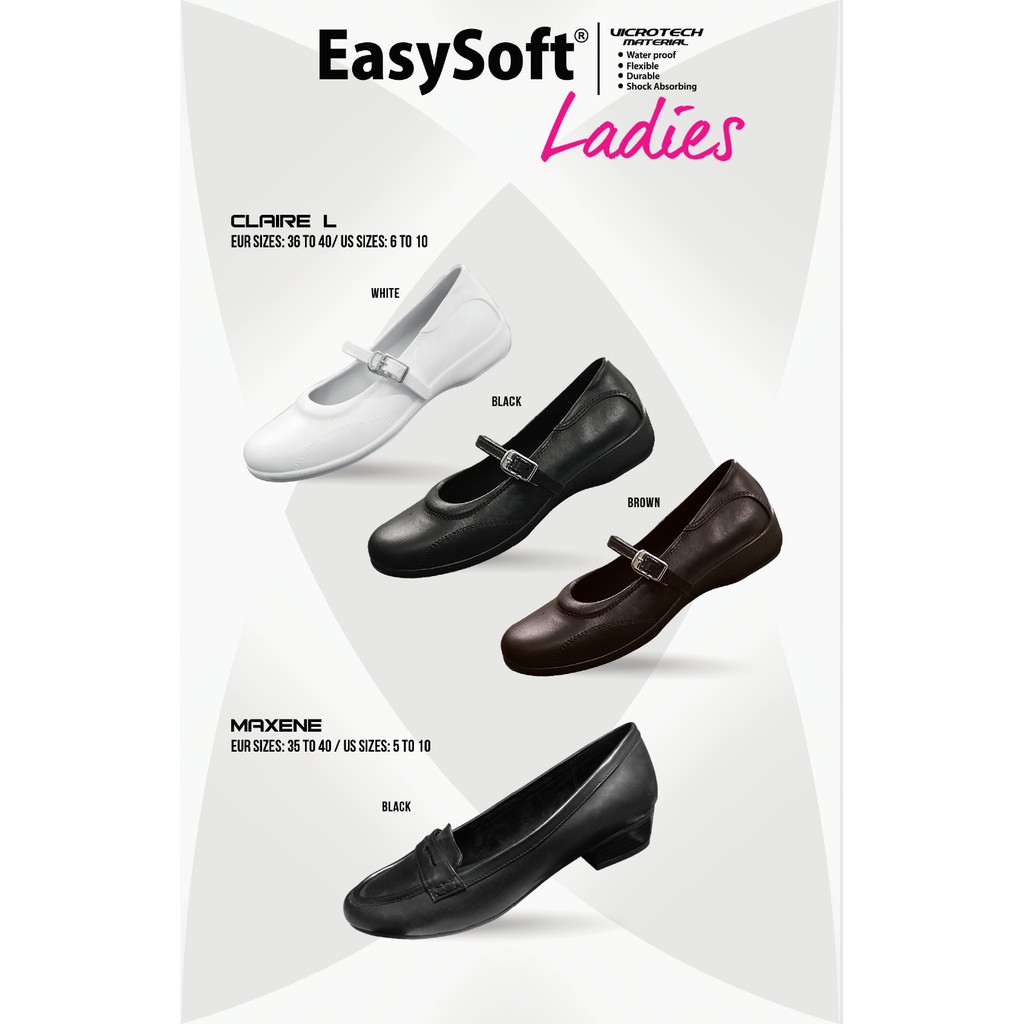 easy soft white shoes