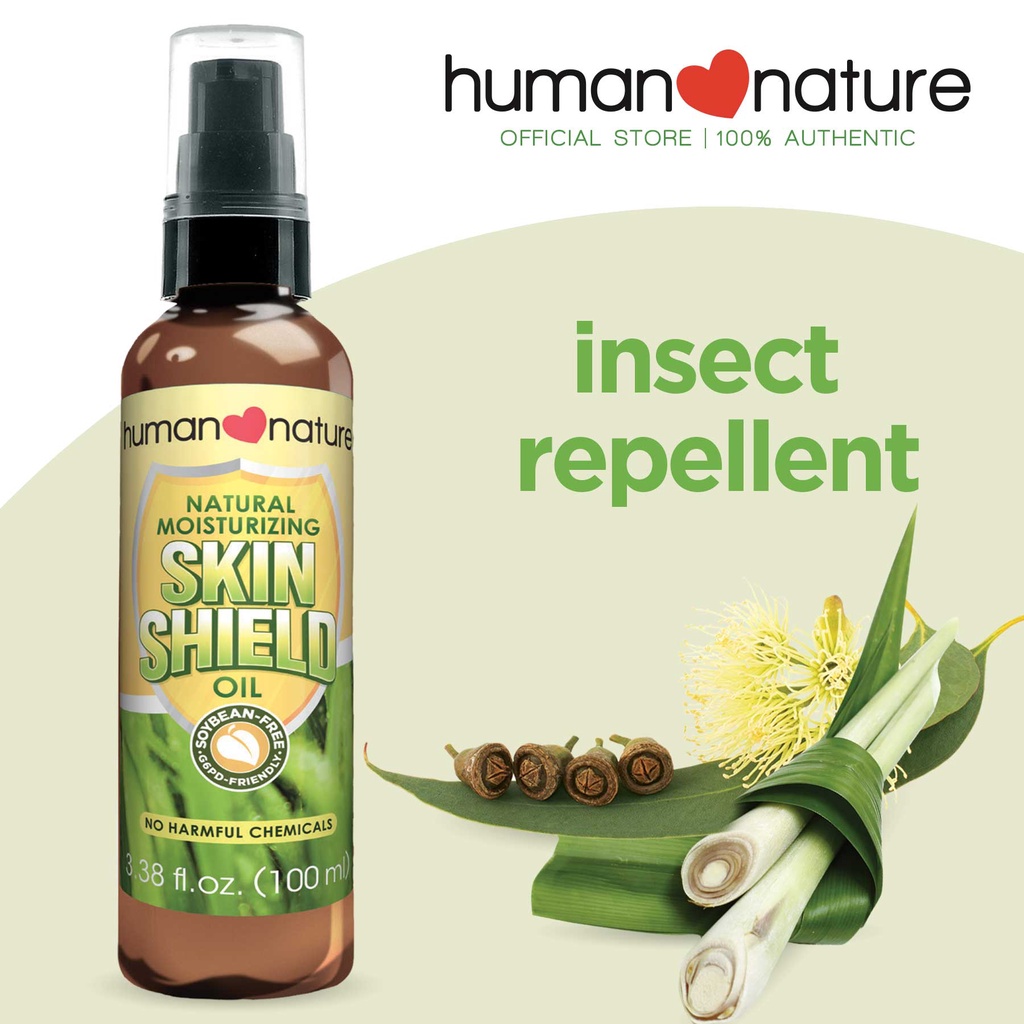 Human Nature Skin Shield Oil G6PDFriendly 100mll Body Deodorants