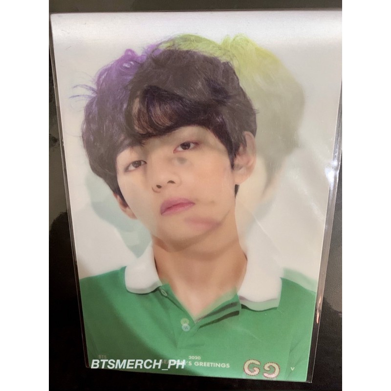 Bts Season S Greetings Taehyung Lenticular Shopee Philippines